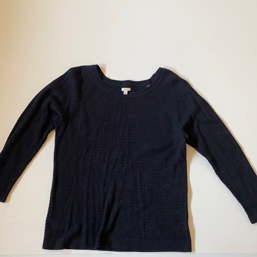 Black Knit Long Sleeve